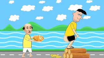 funny motu patlu and watermelon horse cartoon // best cartoon