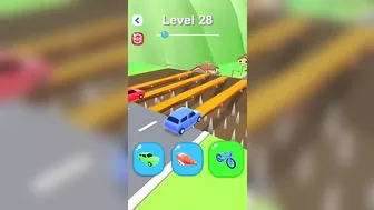 SHAPE SHIFTING game BEST CAR RACER ???????????? Gameplay All Levels Walkthrough iOS, Android New Game 3D App