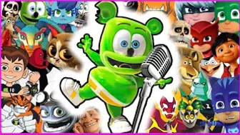 Gummy Bear Song (Movies, Games and Series COVER) PART 7