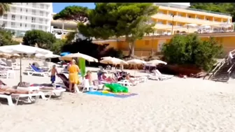 Ibiza Beach | Cala Llonga Beach Summer video | Playa de Cala Llonga en Ibiza|Repost footage of beach