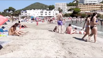 Ibiza Beach | Cala Llonga Beach Summer video | Playa de Cala Llonga en Ibiza|Repost footage of beach