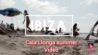 Ibiza Beach | Cala Llonga Beach Summer video | Playa de Cala Llonga en Ibiza|Repost footage of beach