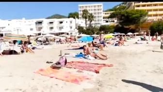 Ibiza Beach | Cala Llonga Beach Summer video | Playa de Cala Llonga en Ibiza|Repost footage of beach