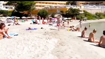 Ibiza Beach | Cala Llonga Beach Summer video | Playa de Cala Llonga en Ibiza|Repost footage of beach