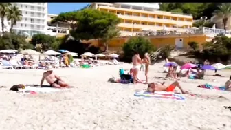 Ibiza Beach | Cala Llonga Beach Summer video | Playa de Cala Llonga en Ibiza|Repost footage of beach