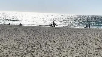 Scarborough beach ( Relaxing at the beach)