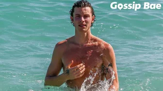 Camila Cabello's ex-boyfriend Shawn Mendes spends the day at Miami Beach with friends