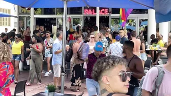 Drag Queen show Ocean Drive MIAMI BEACH Florida USA 4k vlog