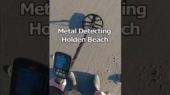 Metal Detecting Holden Beach NC #shorts