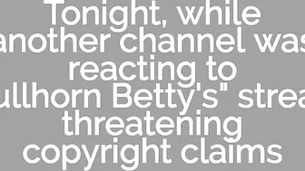 Bullhorn Betty gets nasty then removes her stream #BullhornBetty #HeelsOnTheGround