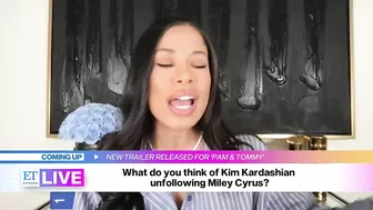 Kim Kardashian Unfollows Miley Cyrus On Instagram