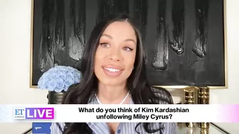 Kim Kardashian Unfollows Miley Cyrus On Instagram