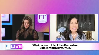 Kim Kardashian Unfollows Miley Cyrus On Instagram