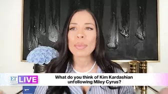 Kim Kardashian Unfollows Miley Cyrus On Instagram