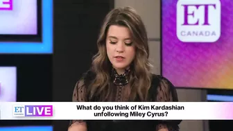 Kim Kardashian Unfollows Miley Cyrus On Instagram