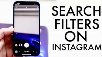 How To Search For Filters On Instagram! (2022)