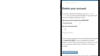 Instagram Account delete kaise kare permanently 2022 | How to delete Instagram account permanently