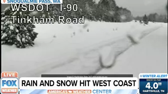 Cross-State Travel In Washington 'Almost Completely Impossible' Due To Snow