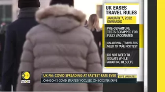 UK eases testing rules for travel despite reporting nearly 200,000 COVID-19 cases per day | WION