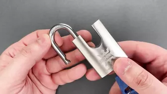 [1397] Kawaha Stainless Padlock Picked (Model 21/40WF)