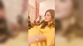 All celebrities at Sajal Ali Saboor Aly mehndi function complete video