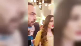 All celebrities at Sajal Ali Saboor Aly mehndi function complete video