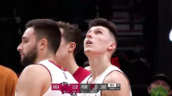 Jusuf Nurkic And Tyler Herro Get Ejected During Blazers-Heat Game