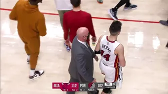 Jusuf Nurkic And Tyler Herro Get Ejected During Blazers-Heat Game