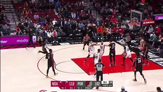 Jusuf Nurkic And Tyler Herro Get Ejected During Blazers-Heat Game