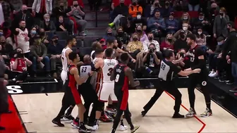 Jusuf Nurkic And Tyler Herro Get Ejected During Blazers-Heat Game