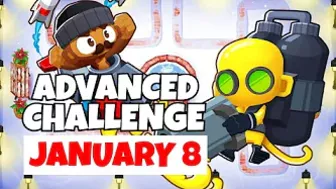 BTD6 Advanced Challenge | Weak Cerams, But Stacked Bloons | January 8, 2022