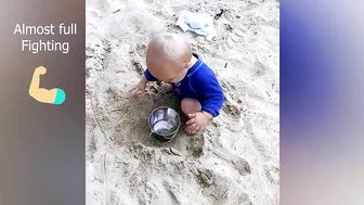 Top Funniest Babies Playing on The Beach || Big Daddy