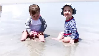 Top Funniest Babies Playing on The Beach || Big Daddy