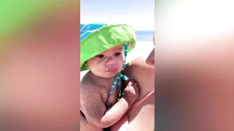 Top Funniest Babies Playing on The Beach || Big Daddy