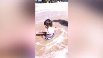 Top Funniest Babies Playing on The Beach || Big Daddy