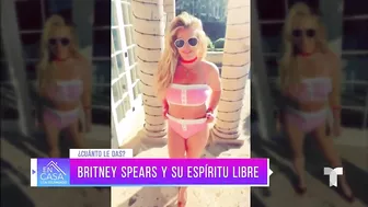 Britney Spears, sin pudor alguno, se muestra en sensual bikini | Telemundo