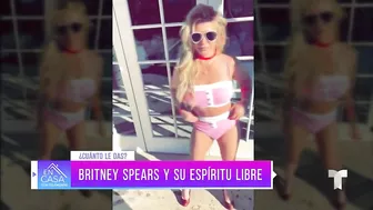 Britney Spears, sin pudor alguno, se muestra en sensual bikini | Telemundo