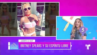 Britney Spears, sin pudor alguno, se muestra en sensual bikini | Telemundo