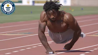 The fastest man on two hands - Guinness World Records