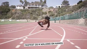 The fastest man on two hands - Guinness World Records