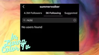 Summer Walker Unfollowed Nicki Minaj On Instagram | Is She Upset Because She Didn’t’t Get A Feature…