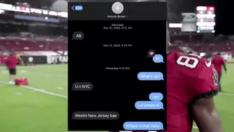 Only Fans Model Leaks DMs With Proof Antonio Brown Snuck Her Into Hotel Before Bucs Game