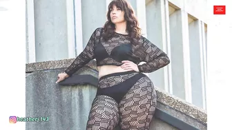 Heather J. Biography | American Plus Size Model | Bio, Lifestyle, Net Worth | Curvy Fashion Model |