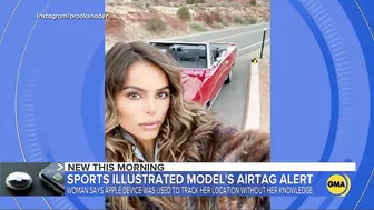 Model claims she was stalked via electronic tracking device l GMA