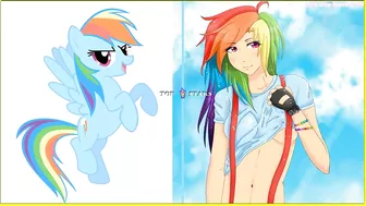 ???? ???? My Little Pony As Anime ???? ???? Mlp Equestria Girls Anime @Top Stars