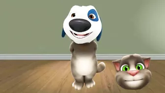 talking tom ginger hank ben dog funny comedy