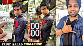 40 SECOND FRUIT SALAD CHALLENGE ???????????? #Shorts 500 FRUIT CUTTING CHALLENEGE - 06 ????????????