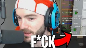 Everyone Forces CaptainSparklez To Swear On Stream! (he did)