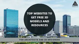 Website for downloading 3D models free for #Architects and #3D #designers