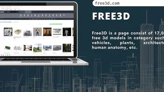 Website for downloading 3D models free for #Architects and #3D #designers